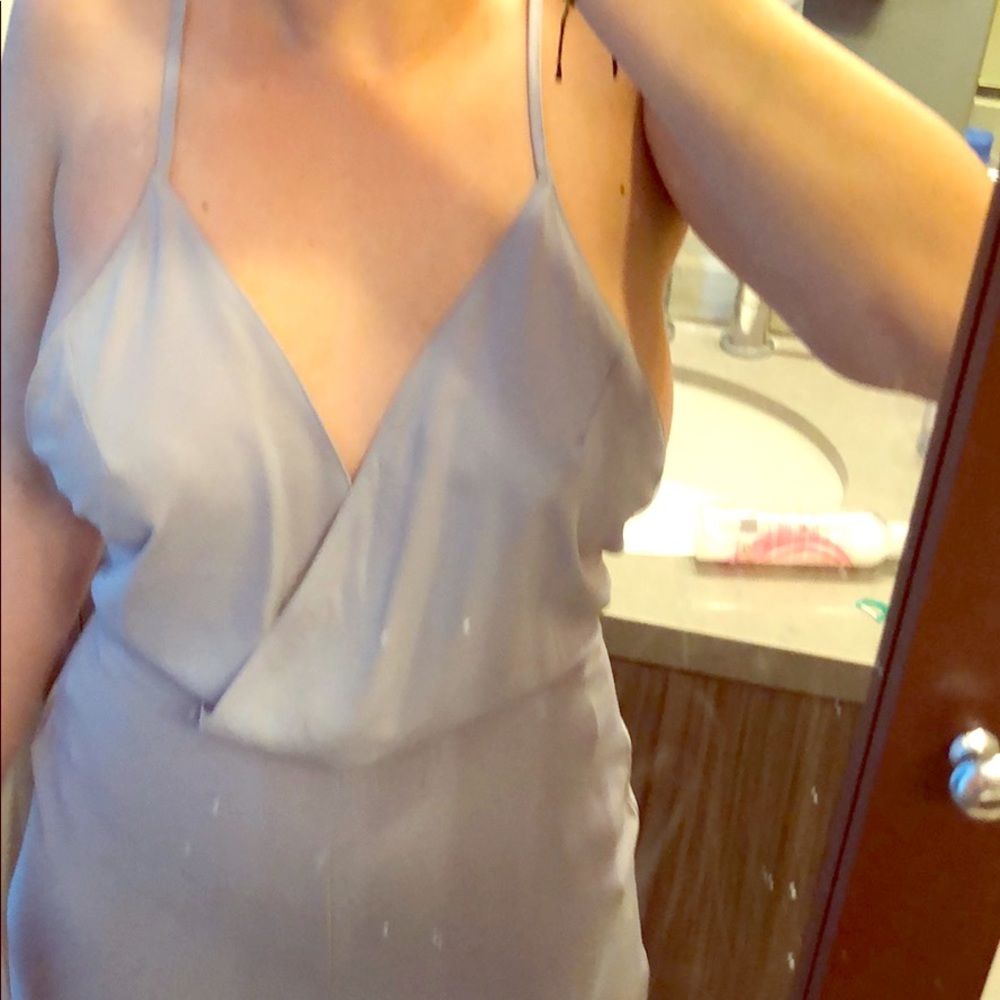 Beautiful wide leg romper never worn